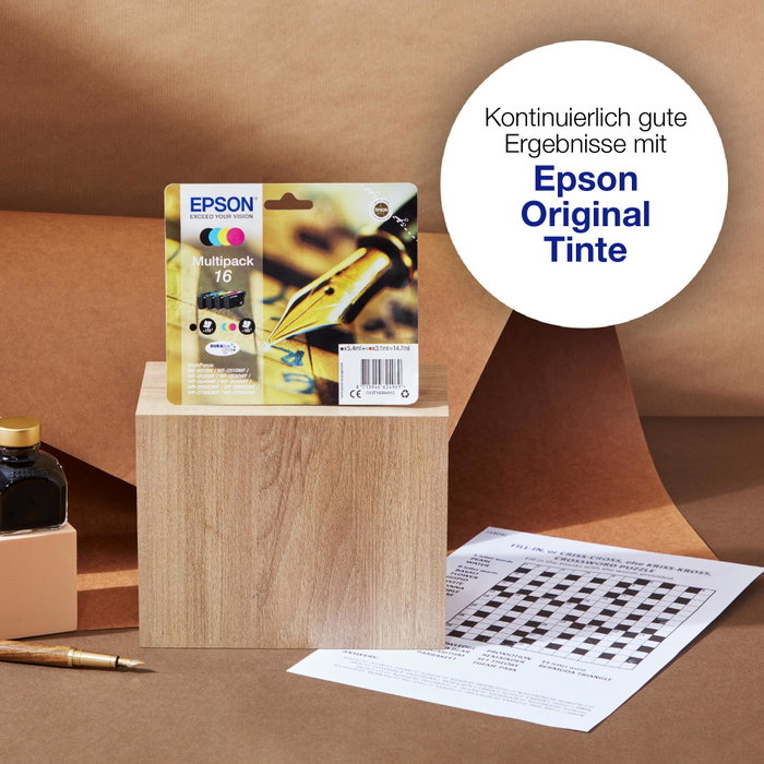Epson Multipack T1626 Noir, Cyan, Magenta, Jaune (C13T16264012)