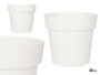 IBERGARDEN Maceta de plastique blanche 20cm de diamètre