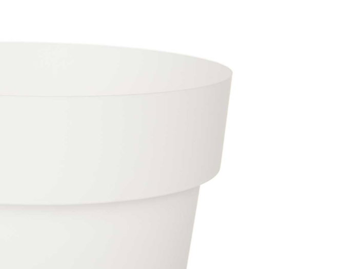 IBERGARDEN Maceta de plastique blanche 20cm de diamètre