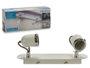 Grundig Lampe Blanche 2xGU10 50W 360° 8x13x31 cm (Set de 4)