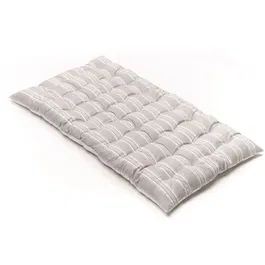 Today Matelas de sol Bérénice collection Charme, imprimé réversible beige et blanc, dimensions 60 x 120 cm