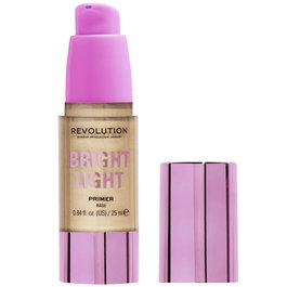 Makeup Revolution Bright Lights Base crème Illuminante 25 ml - Réduit les fines lignes, Teint éclatant