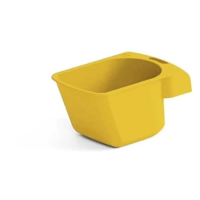 Curver Conteneur à croquettes pour chien avec roulettes, 54 L / 20 kg, jauge de niveau, joint hermétique, godet et poignée inclus, blanc