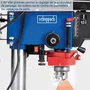Scheppach DP16VLS - Perceuse à colonne robuste en fonte 500W avec laser intégré, 5 vitesses pour bois, métal et plastiques, mandrin 1.5-13 mm