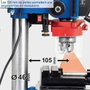 Scheppach DP16VLS Perceuse à colonne 500W avec laser