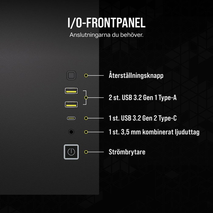 Corsair 2500X Noir