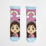 Cerdá Pack de Chaussettes Gabby's Dollhouse 3 Pièces - Taille Unique Chaussures 27-30 - Pour Enfants Dès 3 Ans