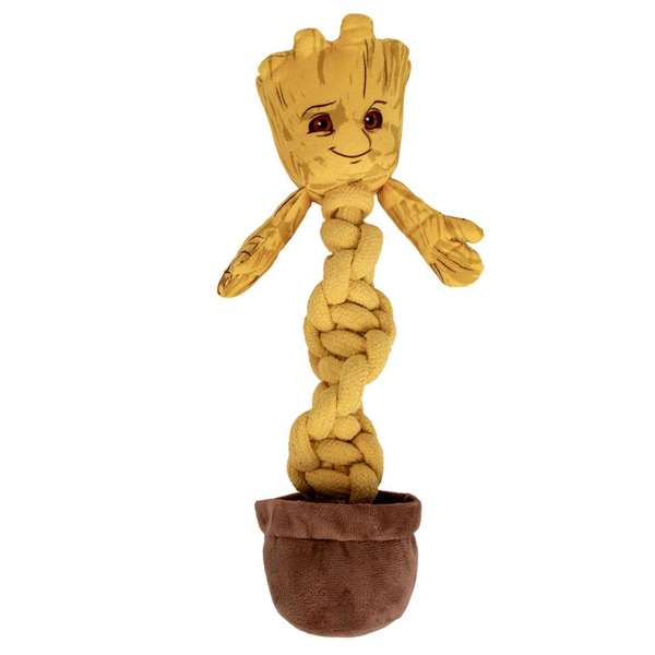 Cerdá Jouet à mâcher en corde pour chien Guardians of the Galaxy Groot - Dimensions 11.0 x 27.0 x 9.5 cm - Couleur Ocre Cerdá Jouet à mâcher en corde pour chien Guardians of the Galaxy Groot - Dimensions 11.0 x 27.0 x 9.5 cm - Couleur Ocre