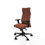 Piqueras Y Crespo Fauteuil Albacete, mécanisme synchrone, tissu Marron