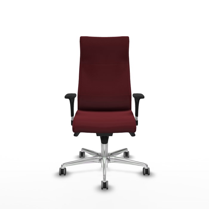 Piqueras Y Crespo Fauteuil Albacete, Mécanisme Synchro, Similicuir Granate