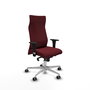 Piqueras Y Crespo Fauteuil Albacete, Mécanisme Synchro, Similicuir Granate