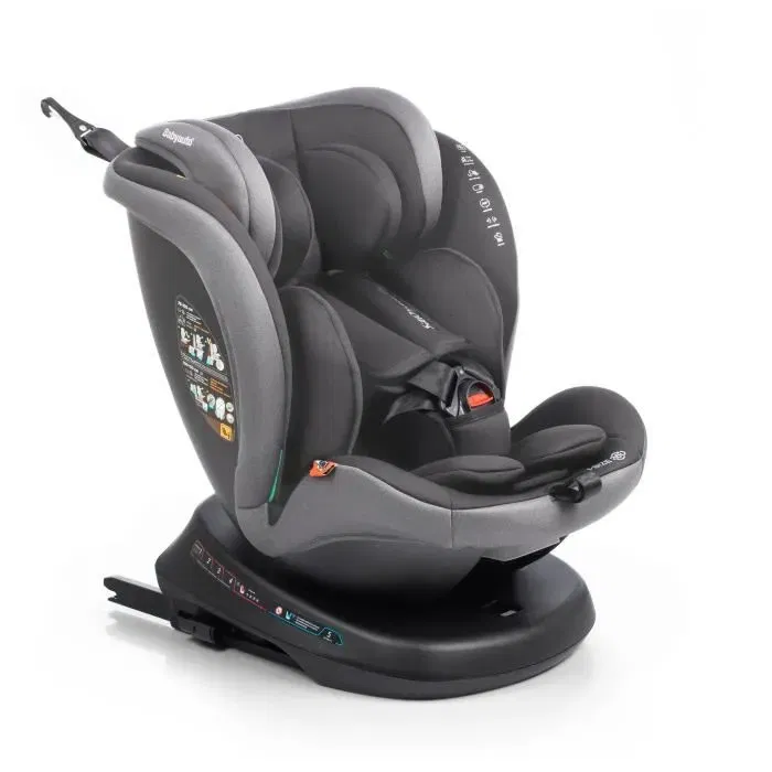 Babyauto Rodia Siège Auto Pivotant I-Size Plus Groupe 0/1/2/3 (40-150 cm) Isofix, Inclinable, Réducteur, 5 Points, Gris Babyauto Rodia Siège Auto Pivotant I-Size Plus Groupe 0/1/2/3 (40-150 cm) Isofix, Inclinable, Réducteur, 5 Points, Gris