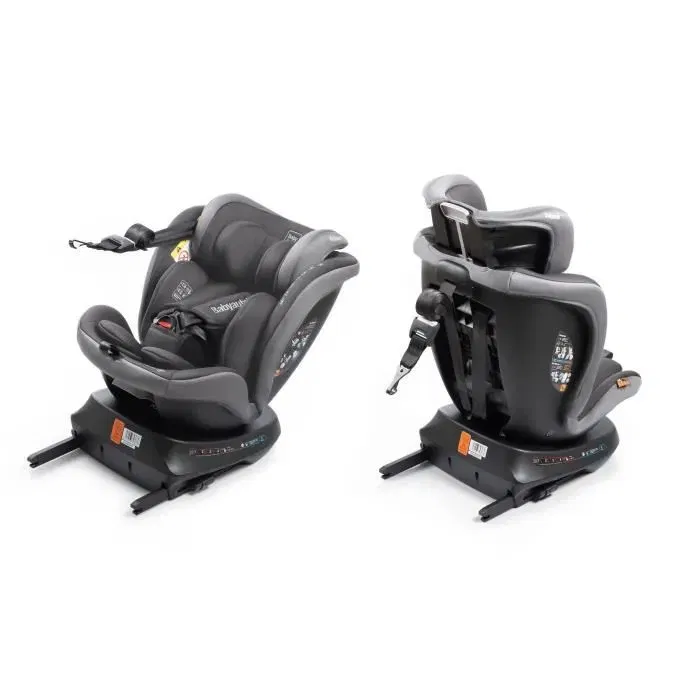 Babyauto Rodia Siège Auto Pivotant I-Size Plus Groupe 0/1/2/3 (40-150 cm) Isofix, Inclinable, Réducteur, 5 Points, Gris Babyauto Rodia Siège Auto Pivotant I-Size Plus Groupe 0/1/2/3 (40-150 cm) Isofix, Inclinable, Réducteur, 5 Points, Gris