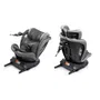 Babyauto Rodia Siège Auto Pivotant I-Size Plus Groupe 0/1/2/3 (40-150 cm) Isofix, Inclinable, Réducteur, 5 Points, Gris