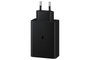 Samsung Adaptateur secteur 65W Noir - Chargeur triple port USB Type-C/A - Charge rapide pour ordinateur portable, smartphone et accessoires