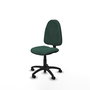 PIQUERAS Y CRESPO Chaise de bureau Algarra vert bouteille sans accoudoirs