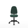 PIQUERAS Y CRESPO Chaise de bureau Algarra vert bouteille sans accoudoirs