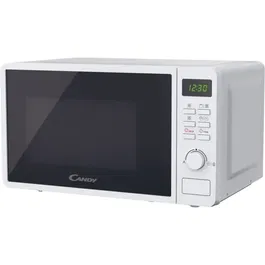 Candy CMGA20SDLWLI - Micro-ondes Gril 20L avec Fonction Four, 700W, Gril 800W, Interface Digitale, 5 Niveaux de Puissance, Blanc