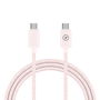Chargeur Mural + Câble USB-C Muvit for Change Glass GaN Rose