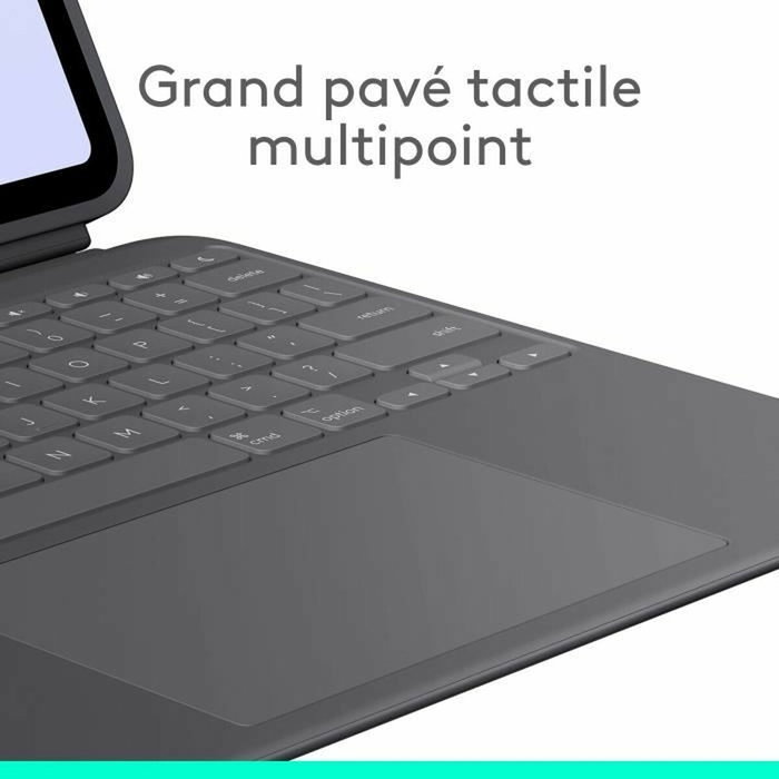 Logitech Combo Touch AZERTY pour iPad Pro 13 pouces (M4 et M5) Graphite Logitech Combo Touch AZERTY pour iPad Pro 13 pouces (M4 et M5) Graphite