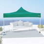 Tonnelle Aktive Pliable Hauteur réglable Acier Polyester 420D Oxford Vert 300 x 320 x 300 cm