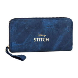 Cerdá Sac à main en similicuir avec coutures motif Stitch, pour enfant à partir de 3 ans, bleu