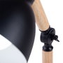 Skyler Lampe de Table Acier Noir E27