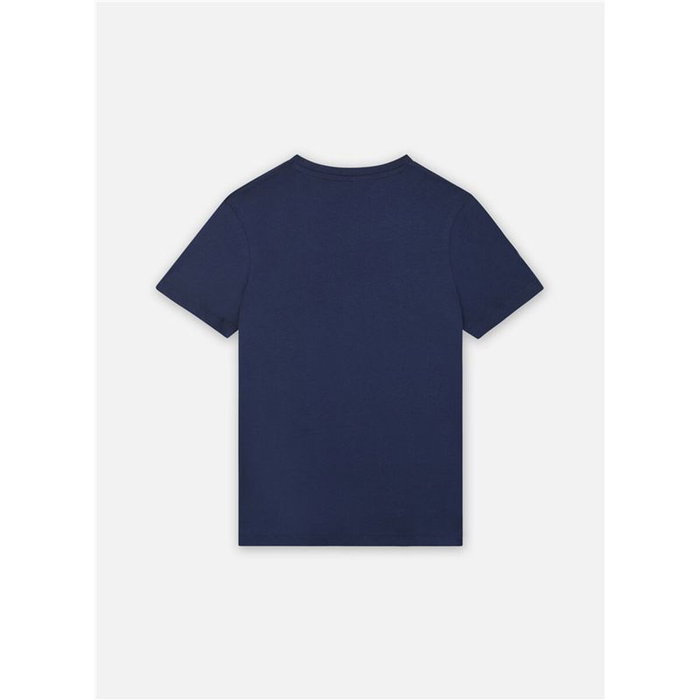 T shirt à manches courtes Enfant Jack & Jones Jjsummer Smu Vibe Tee Ss Crew Blue marine