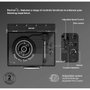 Mixx Audio Revival 55 - Platine vinyle Bluetooth avec enceintes intégrées, Noir