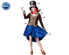 Déguisement pour Adultes Femme Chapelier Fou