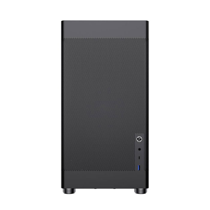 Coolbox Boîtier PC Gaming CoolBox Mesh ATX Noir Tour ATX avec USB 3.2 et USB-C, Panneaux Mesh, Filtres Antipoussière