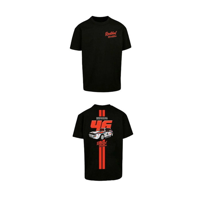 Radikal Revolution T-shirt Winners Never Quit Noir 2XL