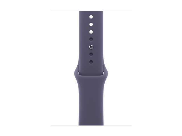 Apple Smartwatch Watch Series 11 GPS 46 mm Aluminium Argenté Sport Bague Violet