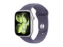 Apple Smartwatch Watch Series 11 GPS 46 mm Aluminium Argenté Sport Bague Violet