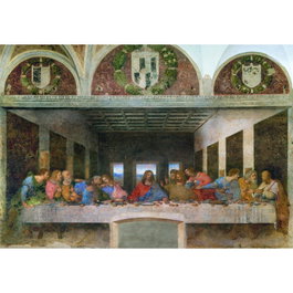 CLEMENTONI Puzzle 1000 Pièces La Cène de Léonard de Vinci 70x50 cm