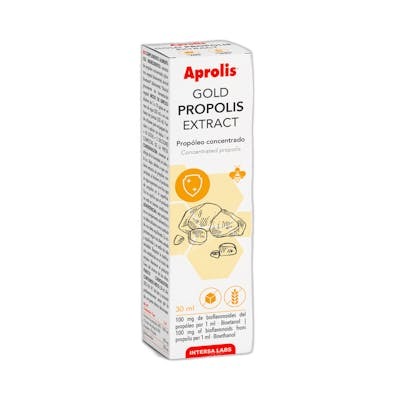 INTERSA Aprolis Gold Extrait de Propolis Concentré 30 ml INTERSA Aprolis Gold Extrait de Propolis Concentré 30 ml