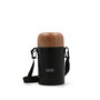Quid Cocco Thermos 0,75 L Noir Mat Double Paroi Sans BPA Anti-Fuite