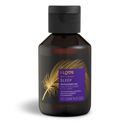I Love Wellness Sleep Huile corporelle Lavande et Vitamine E 125 ml