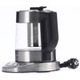 Severin WK 3473 Bouilloire en verre et inox 1L, Argent