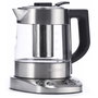 Severin WK 3473 Bouilloire en verre et inox 1L, Argent