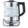 Severin WK 3473 Bouilloire en verre et inox 1L, Argent
