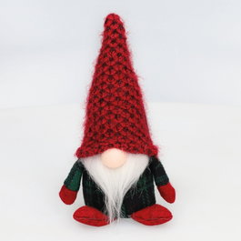 GSC Evolution Gnome de Noël assis Krampus Rouge et vert