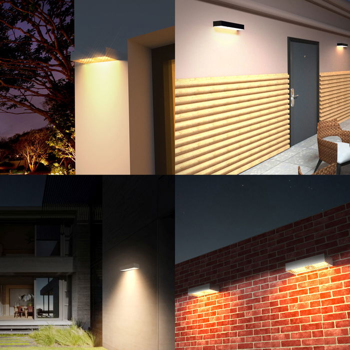 Applique Murale Velamp TEGEL Blanc Polycarbonate 6 W 800 lm (4000 K)