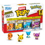 FUNKO - Blister 4 figurines Bitty POP Pokémon Charmander - Figurines miniatures de collection avec pièce rare aléatoire