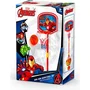 Marvel Panier de basket Iron Man - Panier interactif réglable (100-160 cm) avec sons et lumières et ballon - 550451