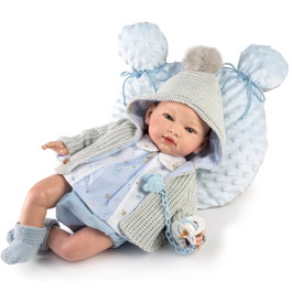 MUÑECAS GUCA Poupée Reborn Alejandro sans cheveux 42cm
