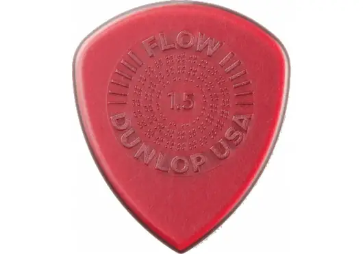 DUNLOP Pack de 6 Médiators Flow Standard 1,50 mm DUNLOP Pack de 6 Médiators Flow Standard 1,50 mm