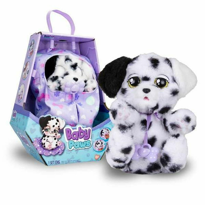 IMC Toys Baby Paws Peluche Nouveau-né Cocker avec son et sac
