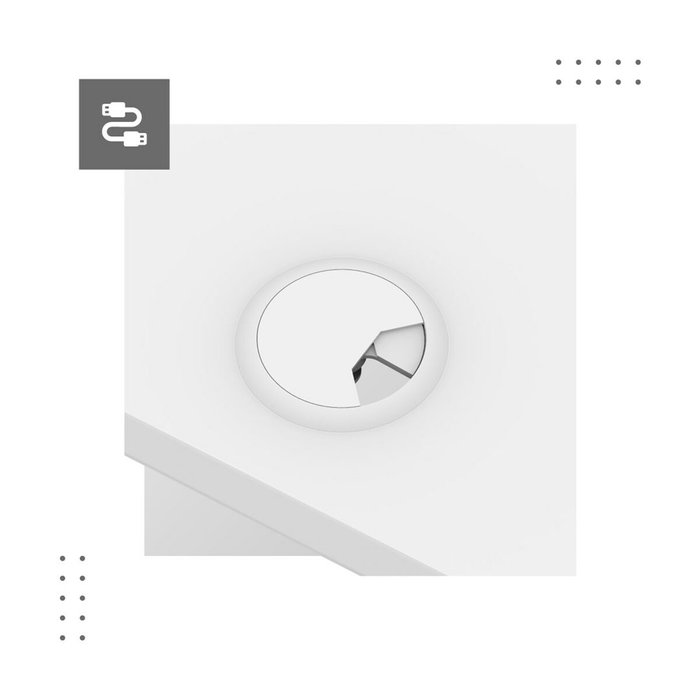 Bureau Mark Adler MA-Leader 7.6 White Blanc