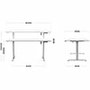 Bureau Mark Adler MA-Leader 7.6 White Blanc